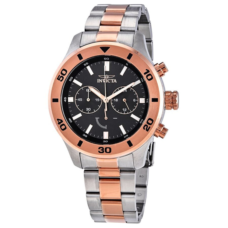 Invicta Specialty Chronograph Quartz Black Dial Men's Watch #28890 - Watches of America