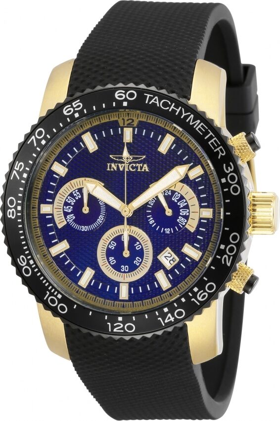 Invicta Specialty Chronograph Quartz Blue Dial Men's Watch #30774 - Watches of America
