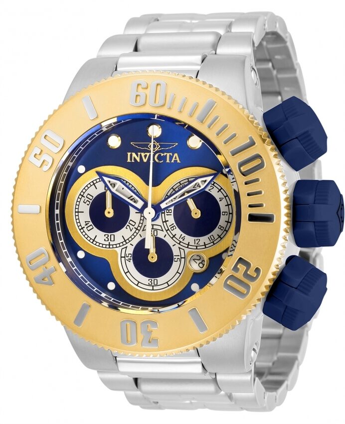 Invicta Specialty Chronograph Quartz Blue Dial Men's Watch #31540 - Watches of America