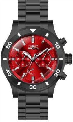 Invicta Specialty Chronograph Quartz Red Dial Men's Watch #28891 - Watches of America