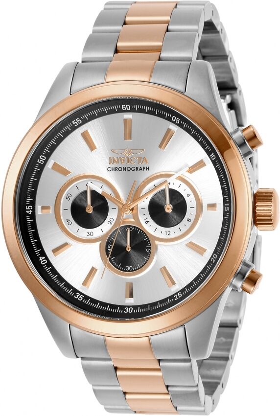 Invicta Specialty Chronograph Silver Dial Men's Watch #29173 - Watches of America