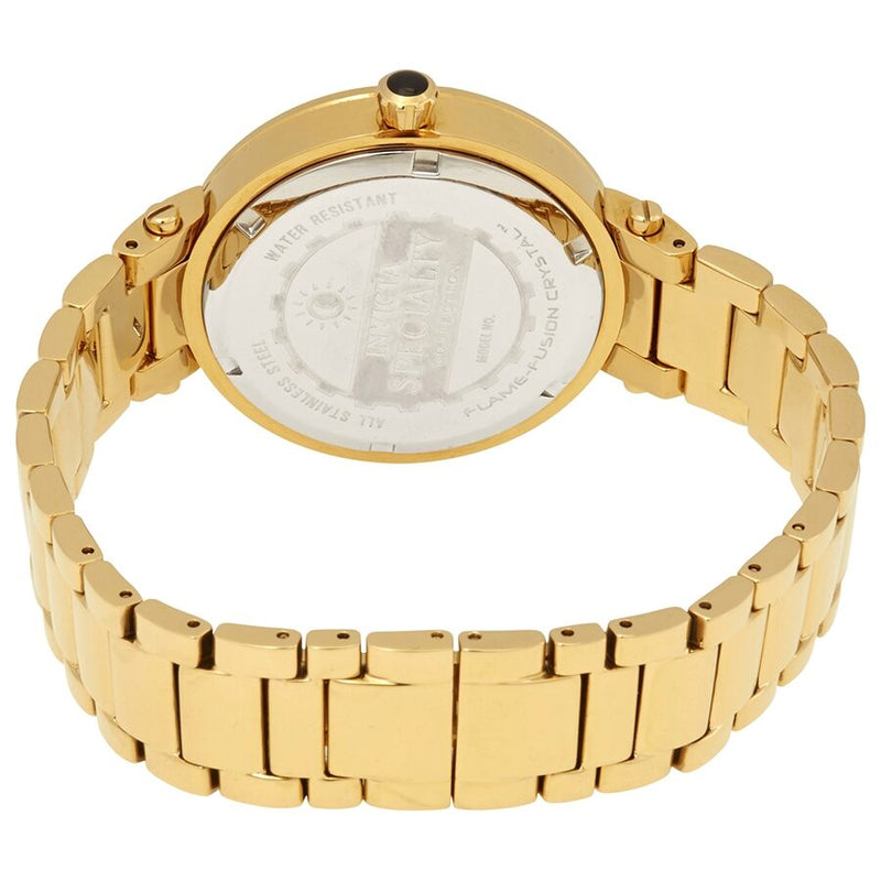 Invicta Specialty Crystal White Dial Gold-tone Ladies Watch #27004 - Watches of America #3