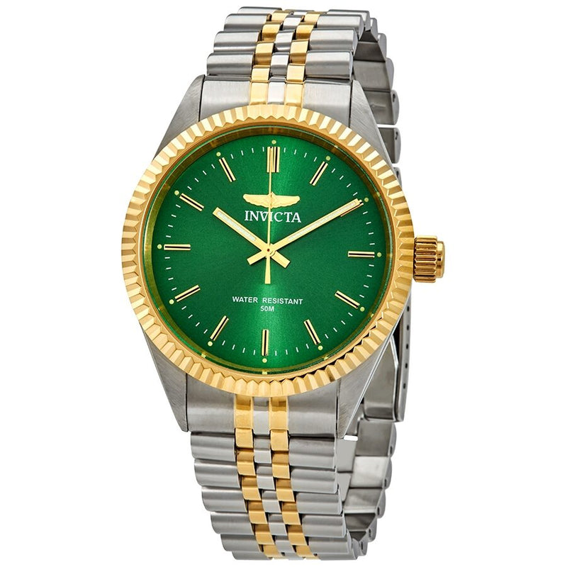 Invicta Specialty Green Dial Two-tone Men's Watch #29379 - Watches of America