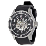 Invicta Specialty Mechanical Skeleton Dial Black Silicone Men's Watch #16278 - Watches of America
