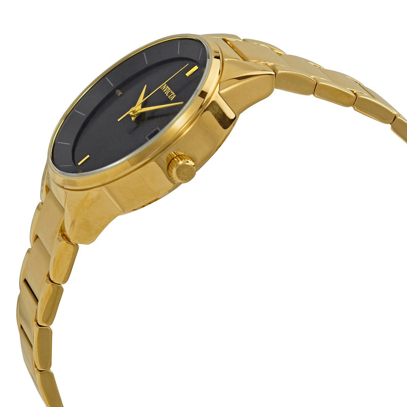 Invicta Specialty Black Dial Yellow Gold-tone Ladies Watch #29490 - Watches of America #2