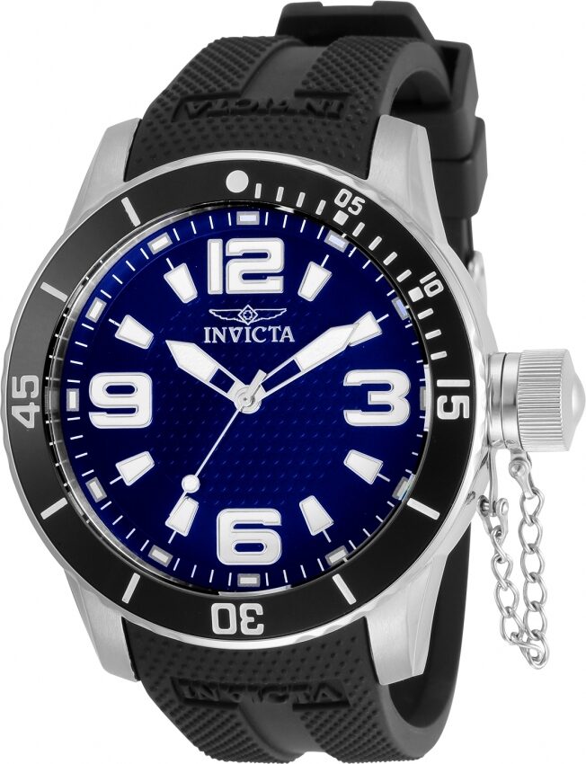 Invicta Specialty Quartz Blue Dial Men's Watch #30698 - Watches of America