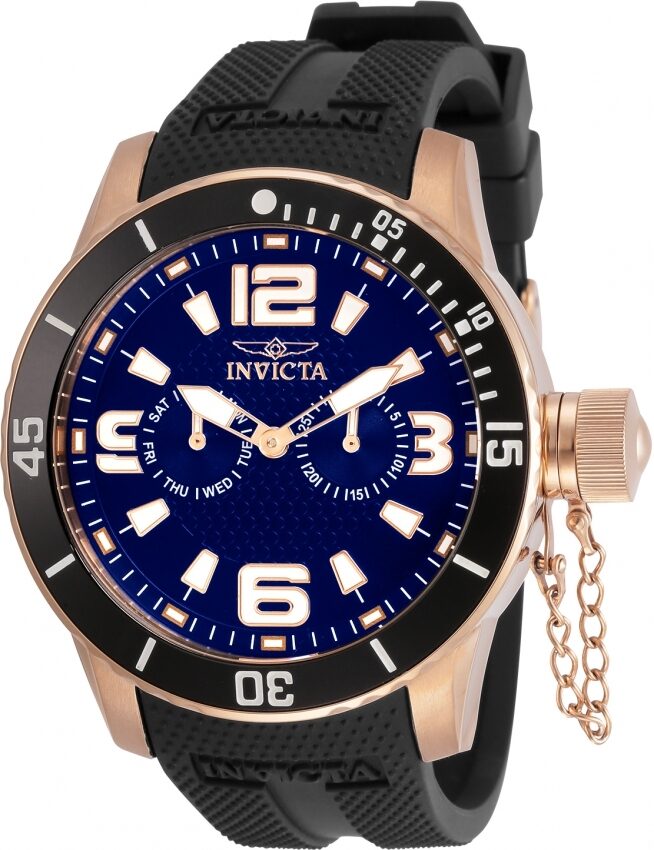 Invicta Specialty Quartz Blue Dial Men's Watch #30701 - Watches of America