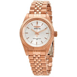 Invicta Specialty Silver Dial Rose Gold-tone Ladies Watch #29413 - Watches of America