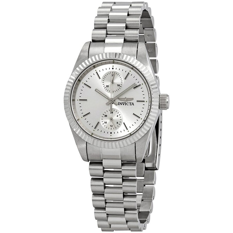 Invicta Specialty Quartz Silver Dial Ladies Watch #29437 - Watches of America