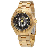Invicta Speedway Black Dial Yellow Gold-tone Men's Watch #25337 - Watches of America