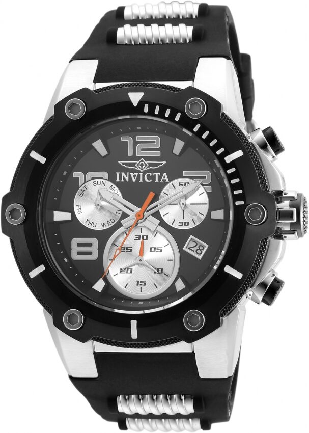 Invicta Speedway Chronograph Black Dial Men's Watch #22235 - Watches of America