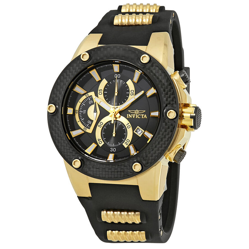 Invicta Speedway Chronograph Black Dial Men's Watch #22401 - Watches of America