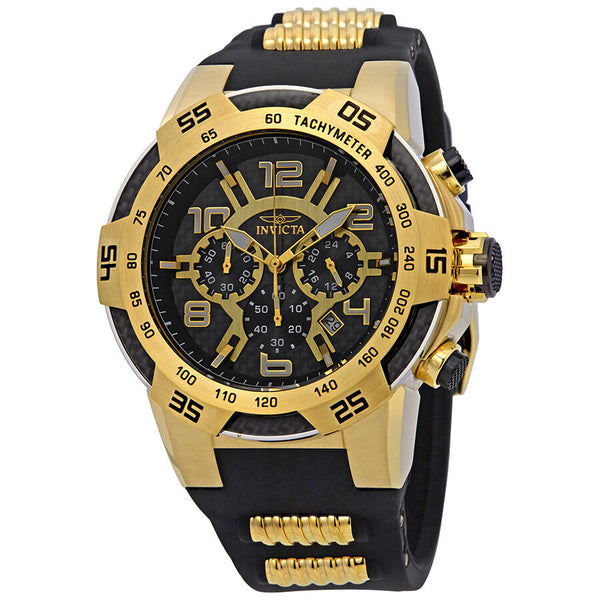 Invicta Speedway Chronograph Black Dial Men's Watch #24233 - Watches of America