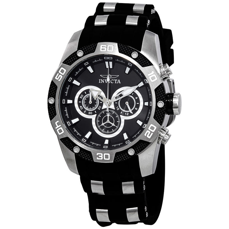 Invicta Speedway Chronograph Black Dial Men's Watch #25832 - Watches of America