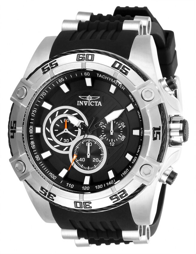 Invicta Speedway Chronograph Black Dial Men's Watch #28227 - Watches of America