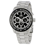 Invicta Speedway Chronograph Black Dial Stainless Steel Men's Watch #21796 - Watches of America