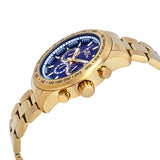 Invicta Speedway Chronograph Blue Dial Gold-plated Men's Watch #21797 - Watches of America #2
