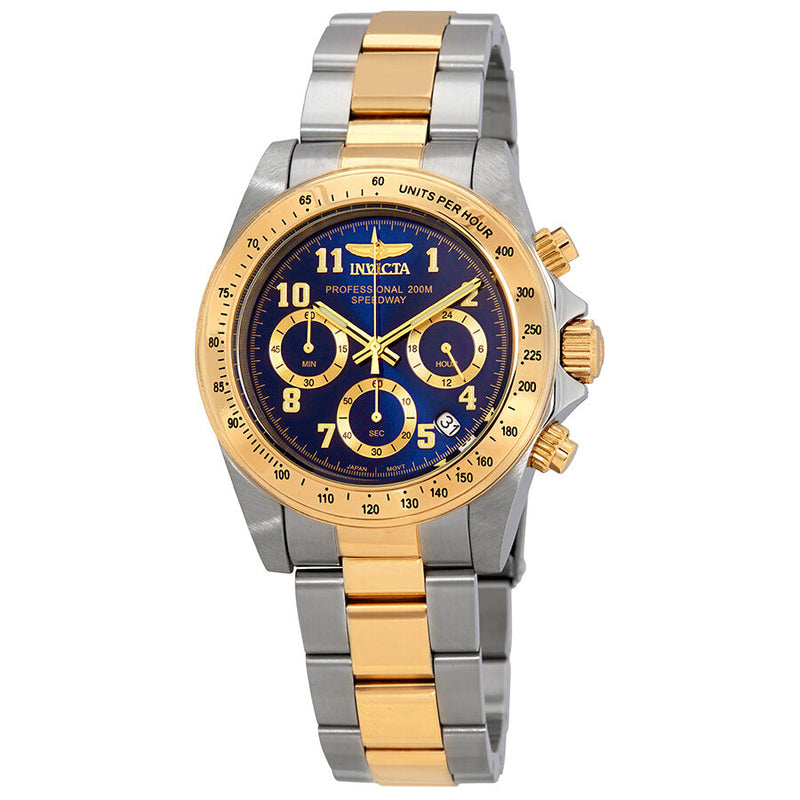 Invicta Speedway Chronograph Blue Dial Men's Watch #17028 - Watches of America