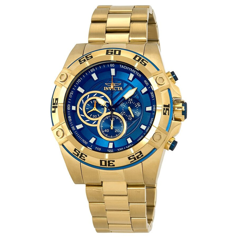 Invicta Speedway Chronograph Blue Dial Men's Watch #25536 - Watches of America