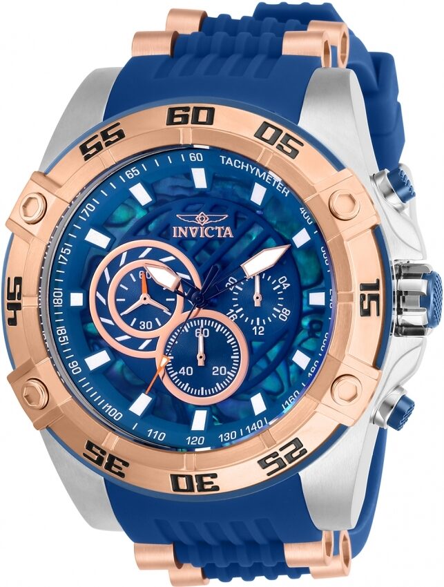 Invicta Speedway Chronograph Blue Dial Men's Watch #27255 - Watches of America