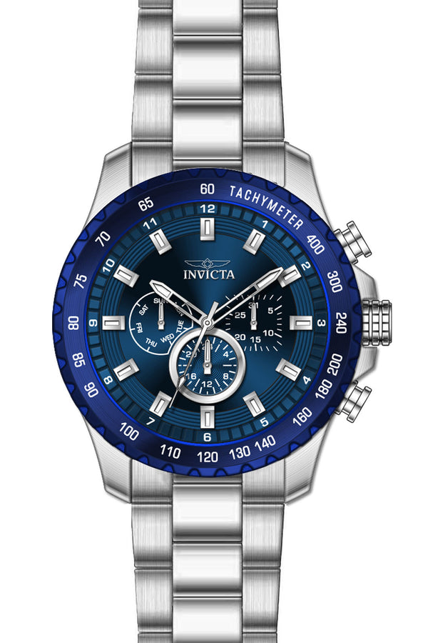 Invicta Speedway Chronograph Blue Dial Men's Watch #24212 - Watches of America