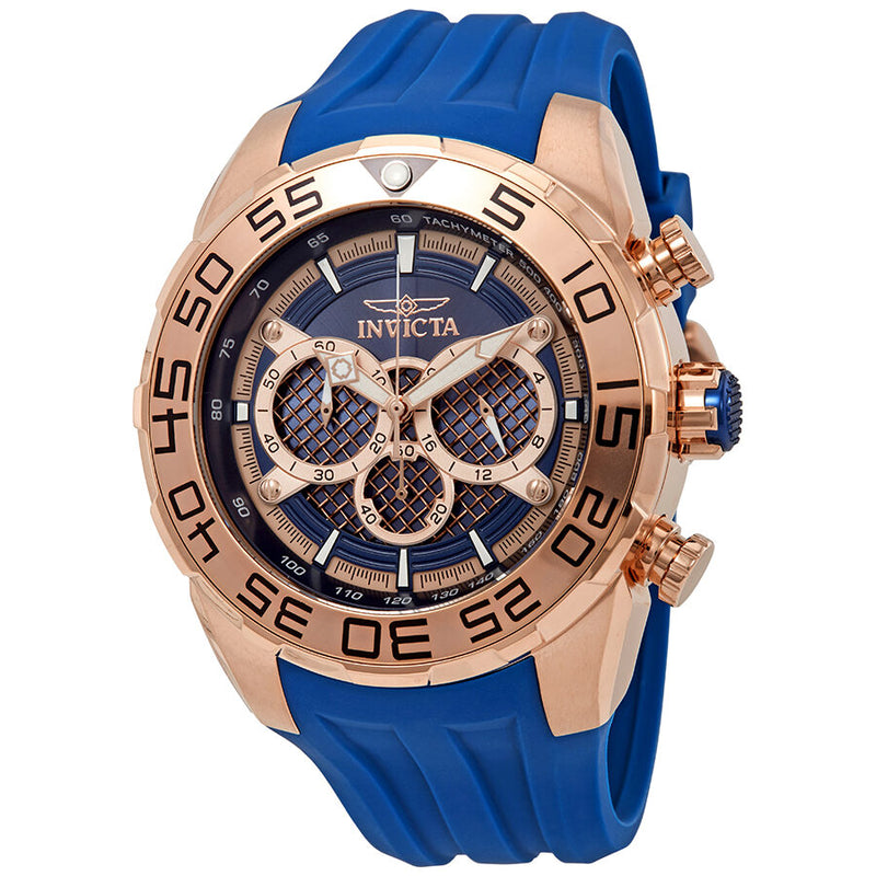 Invicta Speedway Chronograph Blue Dial Men's Watch #26305 - Watches of America