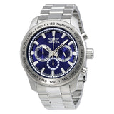 Invicta Speedway Chronograph Blue Dial Men's Watch #21795 - Watches of America