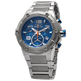 Invicta Speedway Chronograph Blue Dial Stainless Steel Men's Watch #19527 - Watches of America