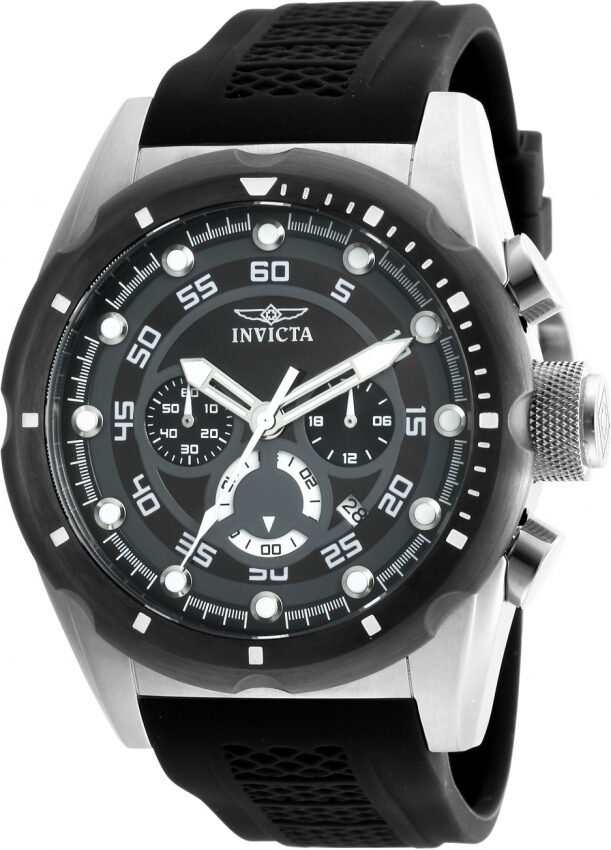 Invicta Speedway Chronograph Quartz Black Dial Men's Watch #20311 - Watches of America