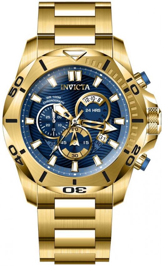 Invicta Speedway Chronograph Quartz Blue Dial Men's Watch #32274 - Watches of America