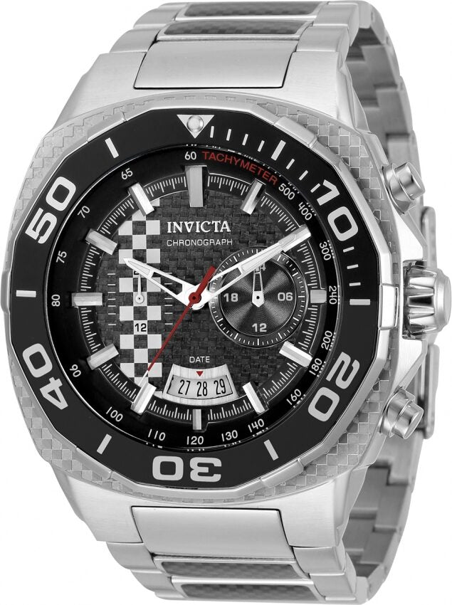 Invicta Speedway Quartz Black Dial Men's Watch #33194 - Watches of America
