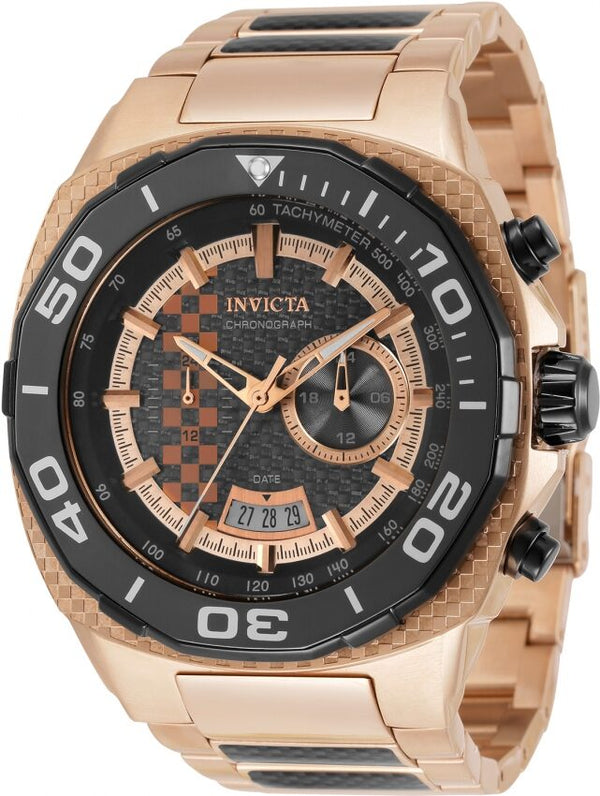 Invicta Speedway Quartz Black Dial Men's Watch #33198 - Watches of America