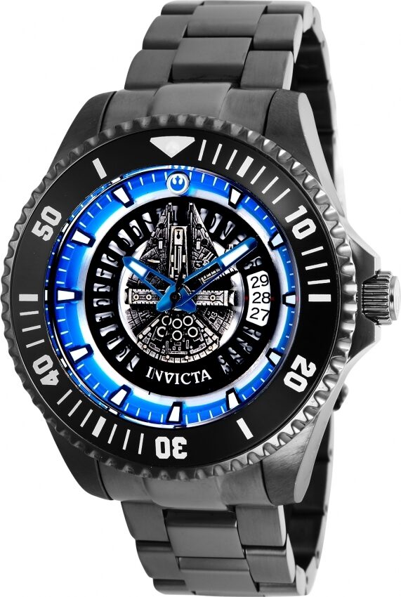 Invicta Star Wars Millennium Falcon Automatic Black Dial Men's Watch #26559 - Watches of America