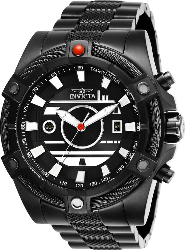 Invicta Star Wars BB9E Chronograph Black Dial Men's Watch #27249 - Watches of America