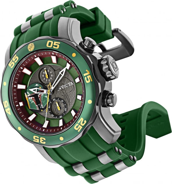 Invicta Star Wars Boba Fett Chronograph Quartz Men's Watch #32527 - Watches of America #2