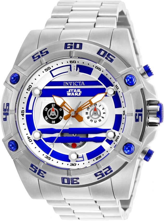 Invicta Star Wars R2-D2 Chronograph Men's Watch #26518 - Watches of America