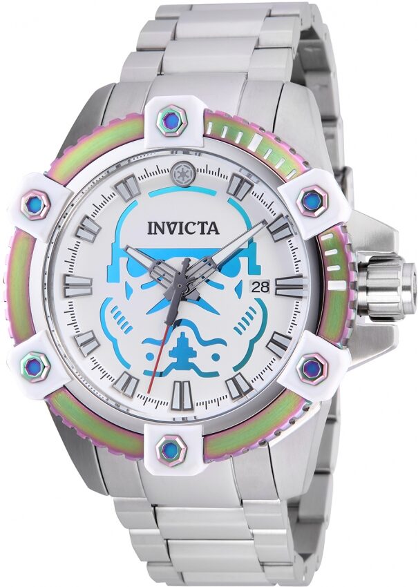 Invicta Star Wars Stormtrooper Automatic White Dial Men's Watch #26555 - Watches of America