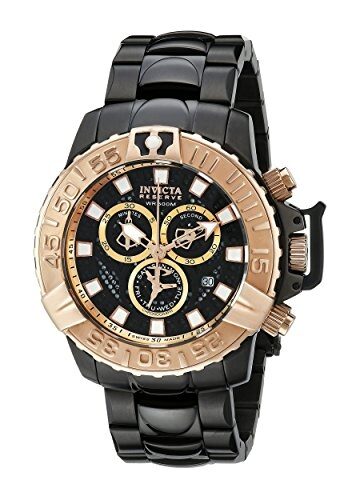 Invicta Subaqua Chronograph Black Dial Black Ion-plated Men's Watch #18238 - Watches of America