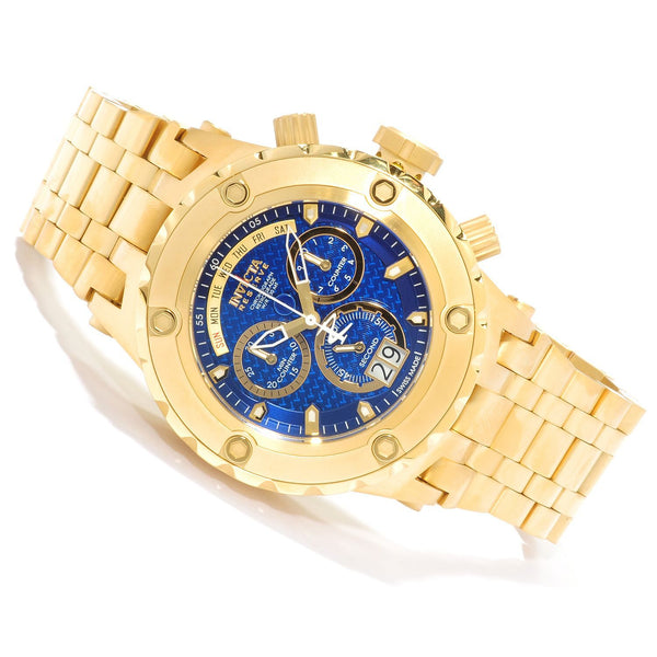 Invicta Subaqua Chronograph Blue Dial Men's Watch #14469 - Watches of America