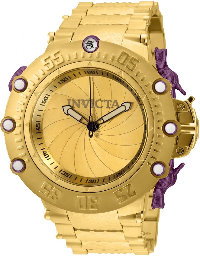 Invicta Subaqua Chronograph Quartz Gold Dial Men's Watch #32956 - Watches of America