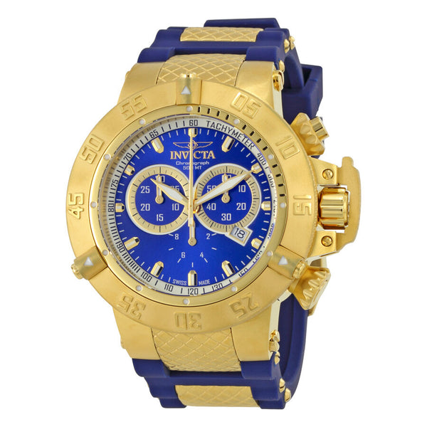 Invicta Subaqua Noma Sports Chronograph Blue Dial Men's Watch #5515 - Watches of America