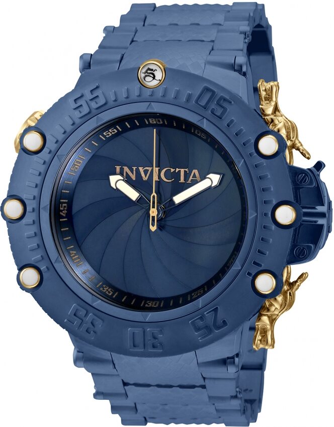 Invicta Subaqua Noma V Shutter Chronograph Quartz Blue Dial Men's Watch #32954 - Watches of America