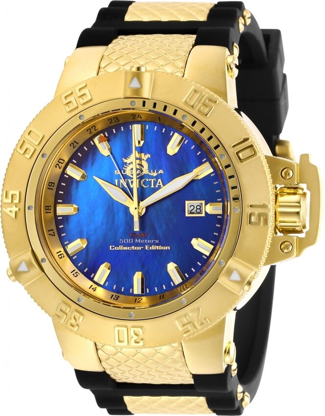 Invicta Subaqua Quartz Blue Dial Men's Watch #29617 - Watches of America