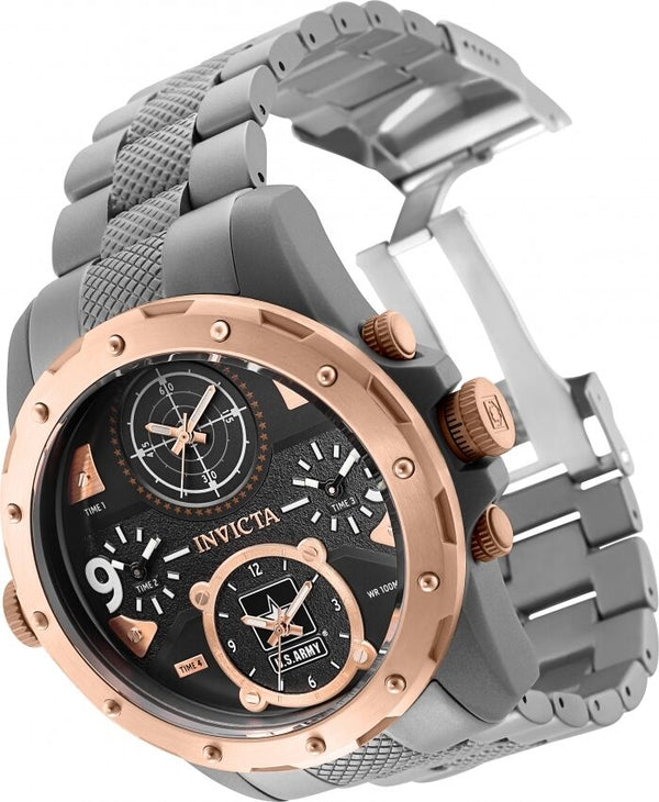 Invicta U.S. Army Quartz Four Time Zone Men's Watch #31972 - Watches of America #2
