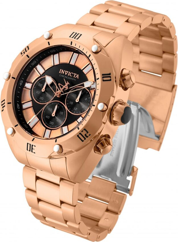 Invicta Venom Chronograph Quartz Rose Dial Men's Watch #33747 - Watches of America #2
