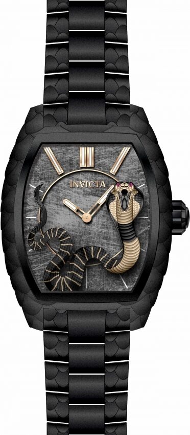 Invicta Venom Cobra Quartz Grey Dial Men's Watch #28503 - Watches of America