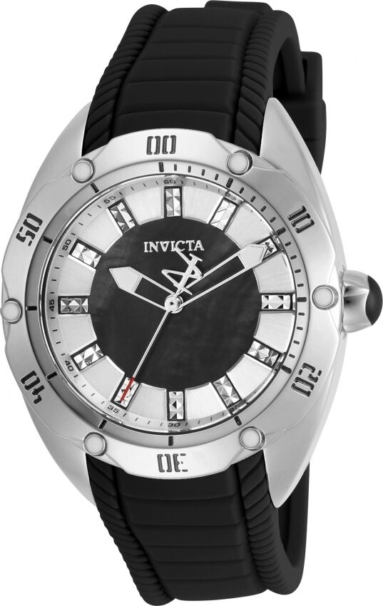 Invicta Venom Quartz Crystal Black Dial Ladies Watch #30971 - Watches of America