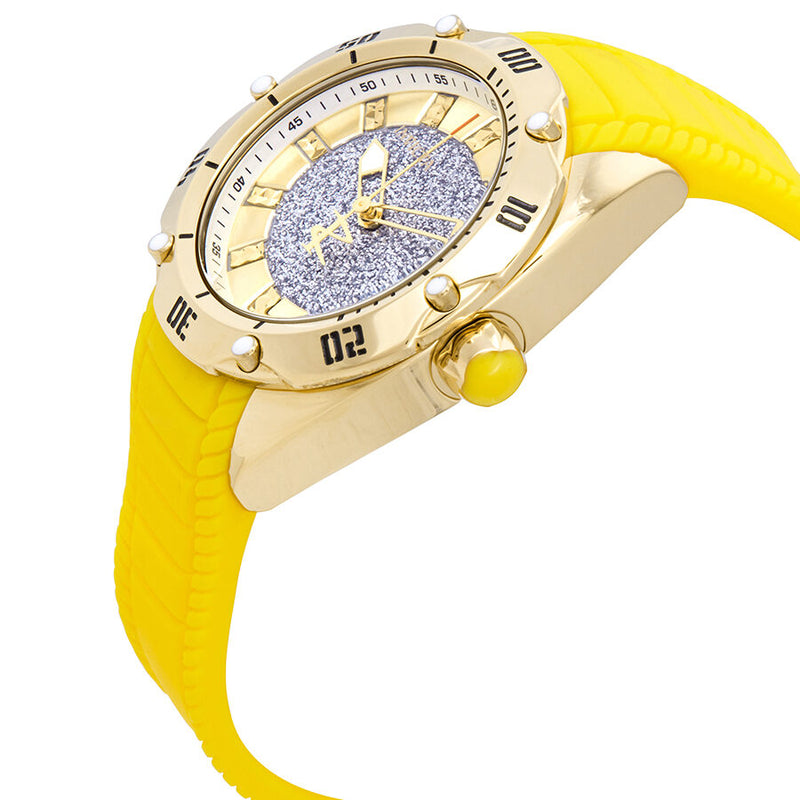 Invicta Venom Yellow Gold Dial Yellow Silicone Ladies Watch #26148 - Watches of America #2