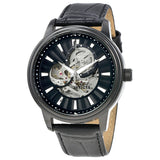 Invicta Vintage Automatic Black Skeleton Dial Men's Watch #22580 - Watches of America