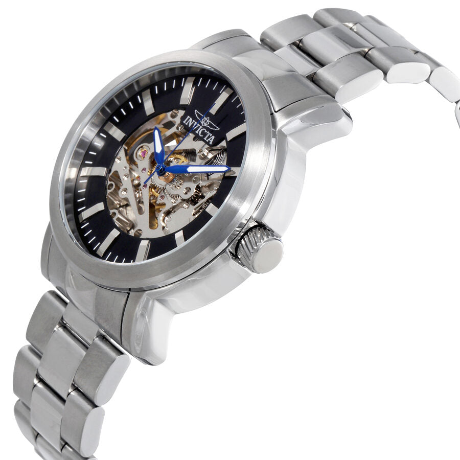 Invicta Vintage Objet D Art Automatic Black Dial Men's Watch #22574 - Watches of America #2